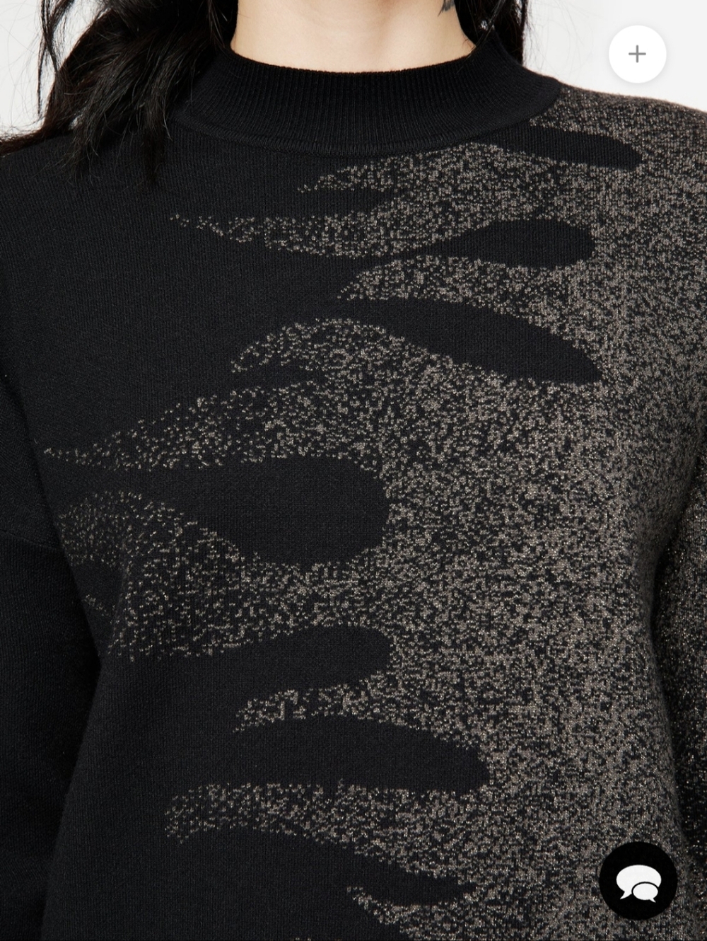 NEW disturbia Kenna flame lurex knit jumper Sweater - Picture 7 of 7